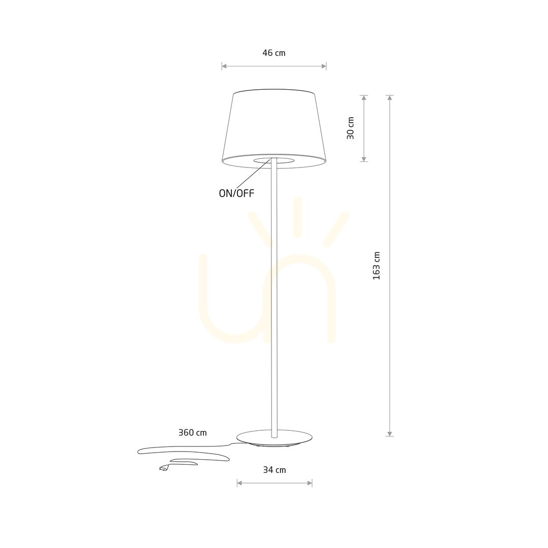 View TUTOIA Floor Lamp 11683 Nowodvorski TUTOIA Floor Lamp 11683 Nowodvorski