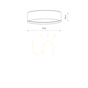 Nowodvorski CEDRO L 11672 ceiling light, 7 × E27 small 6