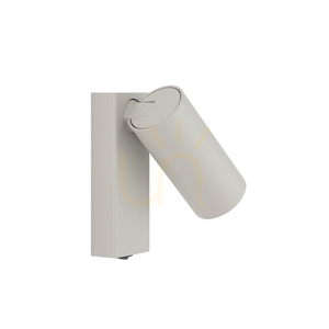 Wall lamp with switch Silk gray FOURTY 11765 - Nowodvorski small 4