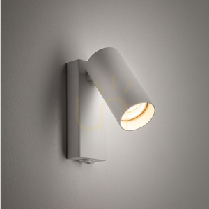 White adjustable wall lamp with switch FOURTY 11764 Nowodvorski small 1