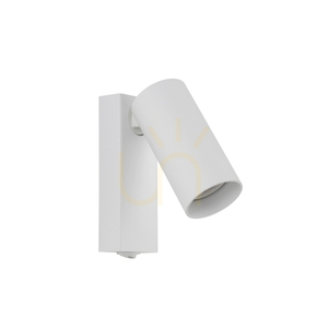 White adjustable wall lamp with switch FOURTY 11764 Nowodvorski small 0