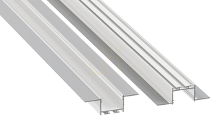 LED profile LUMINES type akin white lacquered 2 m small 0
