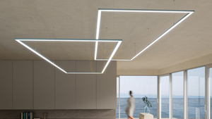 LUMINES LED profile type aria Light Ivory lacquered 1 m small 3