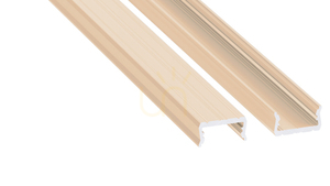 LUMINES LED profile type atom Light Ivory lacquered 2 m small 0