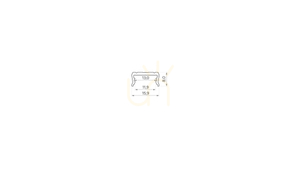 LUMINES LED profile atom type black lacquered 2 m small 1