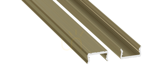 Check LUMINES LED profile atom type Reed Green lacquered 2 m