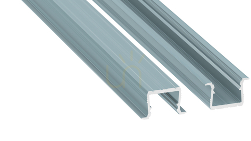 Check LED profile LUMINES type axin Sky blue lacquered 2 m
