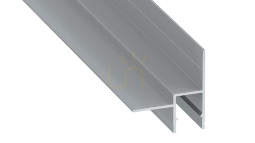 Check LUMINES profile type Bruno silver anodized 1 m