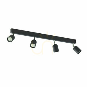 Top Black Ceiling Lamp 4 Pł small 0