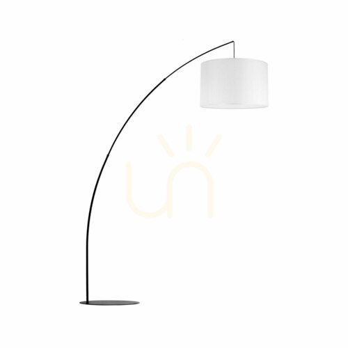 Check Moby White Floor Lamp 1