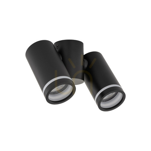 Check Jet Set Black 2x Gu10