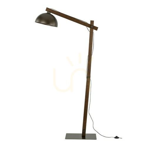 Check Oslo Brown Floor Lamp 1