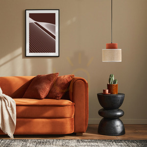 Duo Jute Brown Pendant Lamp 1 small 1
