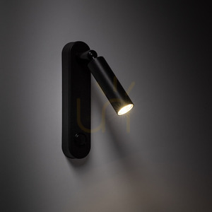 Enzo Long Black Wall lamp 1 small 2