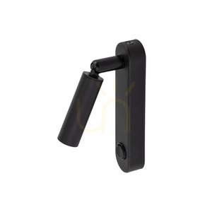 Enzo Long Black Wall lamp 1 small 3