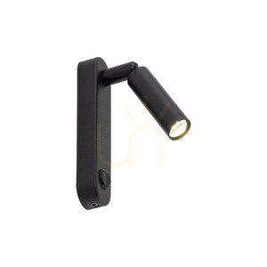 Enzo Long Black Wall lamp 1 small 5