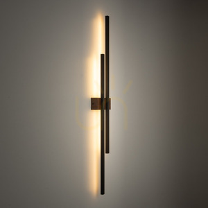 Flash Wood Walnut 2 Led wall lamp small 2