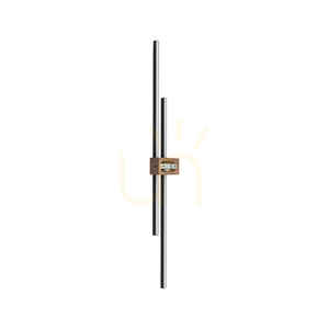 Flash Wood Walnut 2 Led wall lamp small 6