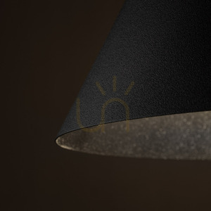 Cono Black Pendant Lamp 1 M small 4