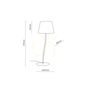 Nicola Orange Night Lamp 1 S small 5