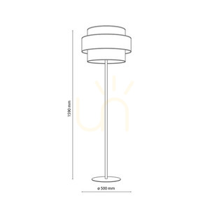 Trio Jute Floor Lamp1. small 7