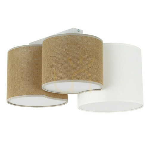 Check Mona Jute Ceiling Lamp 3