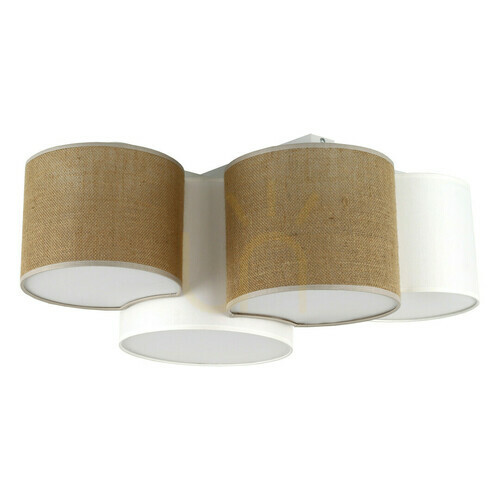 Check Mona Jute Ceiling Lamp 4