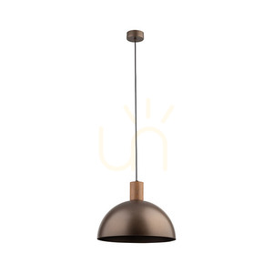 Oslo Brown Pendant Lamp 1 small 0