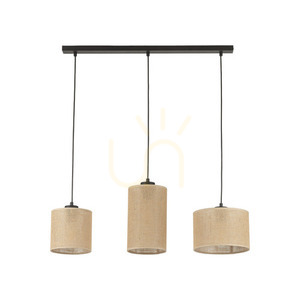Jute Pendant Lamp 3 small 10