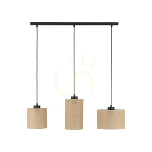 Jute Pendant Lamp 3 small 12
