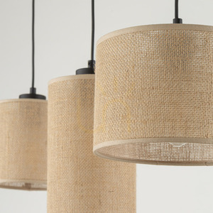 Jute Pendant Lamp 3 small 2