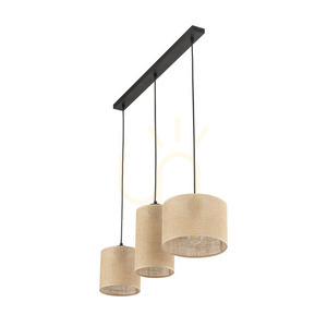 Jute Pendant Lamp 3 small 5
