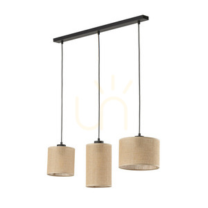 Jute Pendant Lamp 3 small 0