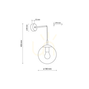 Esme Topaz Wall lamp 1 small 4