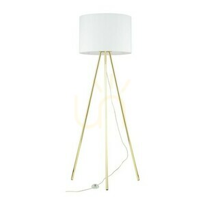 Umberto White Gold Floor Lamp 1 small 5