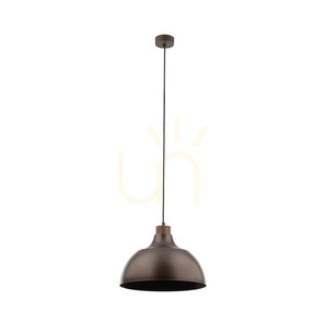 Cap Brown Pendant Lamp 1 small 12