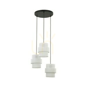 Calisto White Pendant Lamp 3 Circle small 4