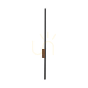 Flash Wood Walnut Wall lamp 1 Led L small 0