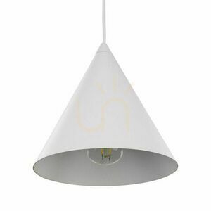 Cono White Pendant Lamp 1 S small 6