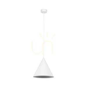 Cono White Pendant Lamp 1 M small 4