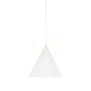 Cono White Pendant Lamp 1 M small 7