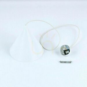Cono White Pendant Lamp 1 M small 8