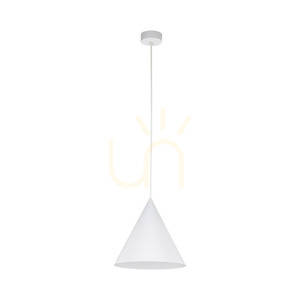 Cono White Pendant Lamp 1 M small 0