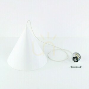 Cono White Pendant Lamp 1 L small 8