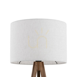 Grand Walnut Floor Lamp small 2