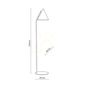 Cono Black Floor Lamp 1 small 7