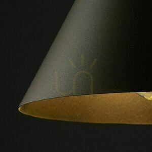 Cono Brown Pendant Lamp 1 S small 2