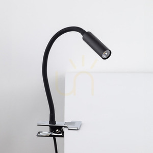 Lagos Black Clip Wall Lamp 1 small 2