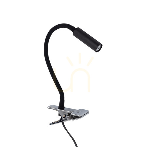 Check Lagos Black Clip Wall Lamp 1