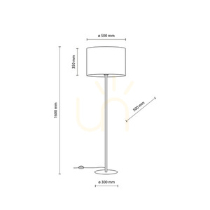 Umberto Black Gold Floor Lamp 1 small 4